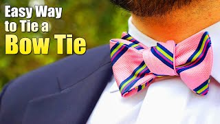 How to Wear a Bow Tie  How to Tie a Bowtie  How to Wear a Tie [upl. by Aleunam675]