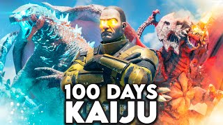 I Spent 100 Days in Kaiju Ark [upl. by Maryly900]