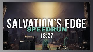 Salvations Edge Speedrun 1827 [upl. by Etnaihc]