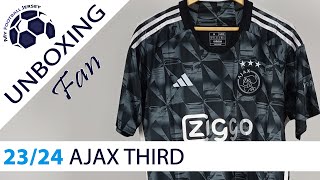 Ajax FC Third Jersey 2324 JJSport Fan Version Unboxing Review [upl. by Phaih]