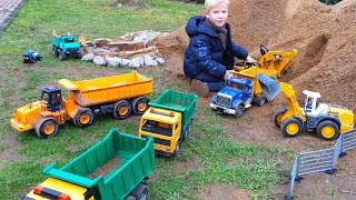 Bruder Trucks best play ♦ BRUDER BAUSTELLE [upl. by Seerdi]