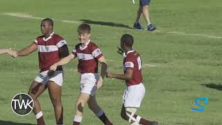 Senior School Rugby  1st Kearsney College vs Sarel Cilliers 020322 [upl. by Nosemyaj]