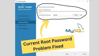 current root password in mysql installation  fixing problem current root password mysql [upl. by Amhsirak518]