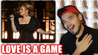 Adele One Night Only  Love is a Game  FULL REACTION [upl. by Wallace]