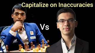 Praggnanandhaa VS Anish Giri  Capitalize on Inaccuracies [upl. by Ener]