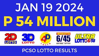 LIVE 9PM LOTTO RESULT TODAY JAN 23 2024  LOTTO RESULT WINNING NUMBER [upl. by Pharaoh4]