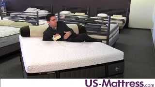 Stearns amp Foster Lux Estate Hybrid Point Adams Luxury Plush Mattress [upl. by Alleunam592]