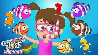 Pescado en el mar Original  Canciones Infantiles  Easy Peasy Songs [upl. by Converse]