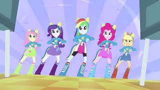 My Little Pony Equestria Girls  Equestria Girls Movie quotCafeteria Songquot MLP EG Movie [upl. by Ondrea]