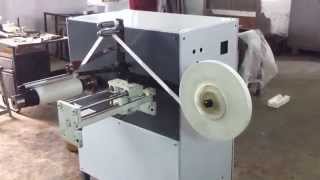 Tims Internationals  Spool Winding Machine For Adhesive and Non Adhesive Tapes amp Fabrics [upl. by Netsua]