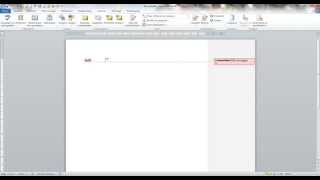 Comment créer un commentaire sur microsoft word 2010 [upl. by Stannwood]