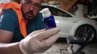 Ceramic Coating my Golf R CarPro Detailing with CQuartz UK 30  Netcruzer CARS [upl. by Faxun889]