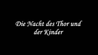 Das Julfest  Nr 7  Die Nacht des Thor und der Kinder  26 Dez [upl. by Nohsreg]