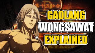 Kengan Ashura  Gaolang Wongsawat Explained [upl. by Wittie]