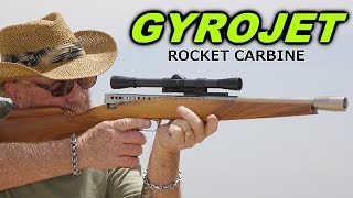 Incredibly RARE Shooting the MBA Gyrojet ROCKET Carbine [upl. by Einnel]