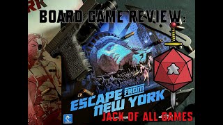 Board Game Review Escape from New York [upl. by Atcele]