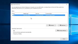 How To Optimize Your Hard Drive in Windows 10  For Increased Speed amp Performance Tutorial [upl. by Hourihan]