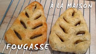 RECETTE FOUGASSE à la maison [upl. by Gladdy48]