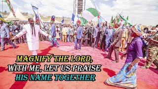 MAGNIFY THE LORD WITH ME LET US PRAISE HIS NAME TOGETHER Repentance and Holiness instrumental [upl. by Akemit637]