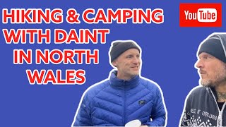 HIKING  NORTH WALES  WILD CAMPING AND COOKING WITH DAINT [upl. by Karia321]