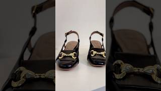 O Slingback perfeito para deixar seu look poderoso 😍❤️ courofino calçados couro [upl. by Dagna910]