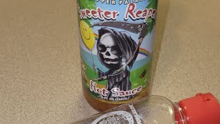 Sweet Reaper sauce by pepper palace amp Southern Hospitalization from Low country Inferno on etsy [upl. by Lleinad]