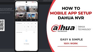 DMSS Mobile App  Dahua NVR Mobile App Setup [upl. by Octavie]