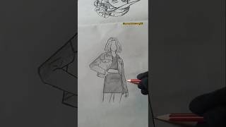 How to draw girl Pencil drawing kasturiarjitsingh pencil portrait shorts trending pencilart [upl. by Link]