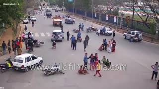 Bhukamp in Nepal  CCTV footage of 25th April 2015 [upl. by Avir762]