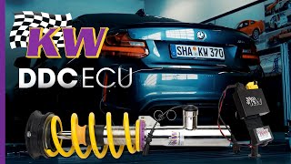 KW DDC ECU Coilover Suspension Kit for BMW M2 and more [upl. by Cynthea]