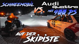 Maximale Eskalation  900PS Audi quattro auf der Skipiste I RD48 [upl. by Schifra397]