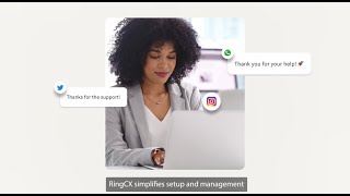 Introducing RingCX An AIfirst complete omnichannel contact centre solution [upl. by Atiuqahs]