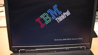 IBM ThinkPad A30 and A31 with LS240 drives [upl. by Aihsenot]