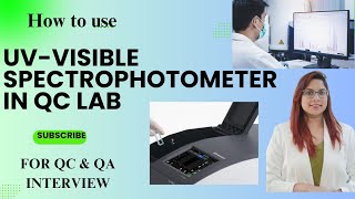 uv spectrophotometer working interviewpreparation chemistry pharmaindustry [upl. by Adnohser724]