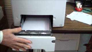 Lexmark C748de Unboxing amp Setup [upl. by Nirre]