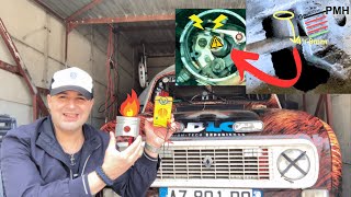 Tuto facile réglage de lavance à lAllumage Renault 4L [upl. by Carrnan]