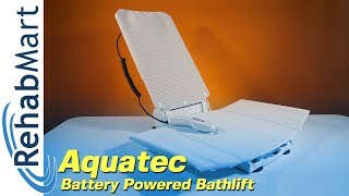 The Gold Standard in Bathlifts  Aquatec Battery Powered Bath Lift [upl. by Baun]