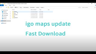 How And Where to Download IGO 2019 Maps For Free And Fast [upl. by Duster]