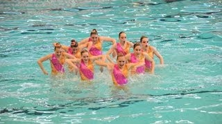 2013 Championnat de France Nat Synchro Aix Finale Espoirs 1amp2 Colomiers [upl. by Ninon784]