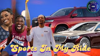 Simone Biles the GOAT Noah Lyles FASTEST Man Snoop Dogg Gets MONEY Sports In My Ride [upl. by Odlanyer838]