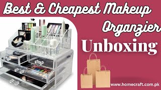 Best Acrylic Makeup Organize  cosmetic organizer  drawer makeup organizer unboxing [upl. by Aylatan]