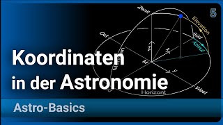 Koordinatensysteme • Vorlesung Hochschule Rosenheim • Astronomie Grundlagen 5  Elmar Junker [upl. by Ernst]