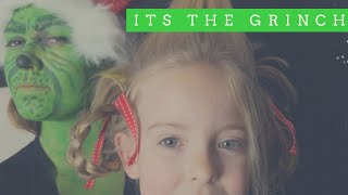 EASY GRINCH MAKEUP  12DAYS OF XMAS [upl. by Berlinda]