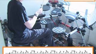 How To Play Polyrhythmic Drum Beats Free Drum Lesson [upl. by Gnex]