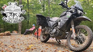 Motorcycle Camping  When to Camp at a State Park [upl. by Eiuqcaj]