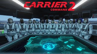 Crewing a Carrier with 16 People  Carrier Command 2 [upl. by Aryas]