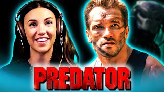 PREDATOR 1987 Movie Reaction w Coby FIRST TIME WATCHING [upl. by Llarret]