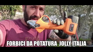 Forbici da potatura a batteria Jolly Italia [upl. by Pasahow]