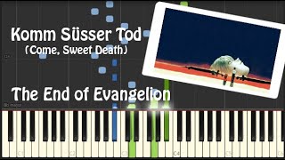 Komm Süsser Tod  The End of Evangelion Piano Cover [upl. by Je]