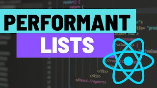 Improving List Performance for React Native  Using Virtualized List to Render List Items [upl. by Kcirtemed33]